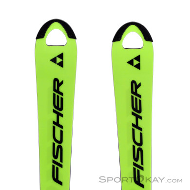 Fischer RC4 WC SL Jr. + RC4 Z11 Freeflex Kinder Skiset 2025-Gelb-140