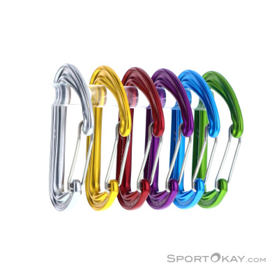 Camp Photon Wire Rack Pack 6er Schnappkarabiner-Set-Mehrfarbig-One Size