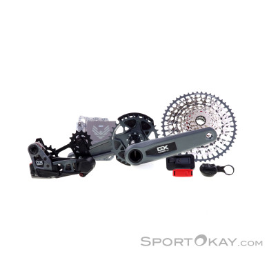 Sram GX Eagle Transmission AXS 10-52Z 12-Fach Schaltgruppenset-Schwarz-165