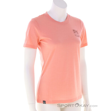Ortovox 150 Cool MtN Mission TS Damen T-Shirt-Pink-Rosa-S