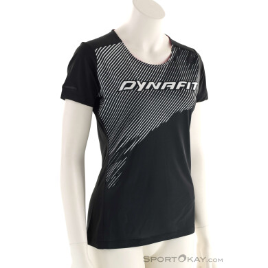 Dynafit Alpine Damen T-Shirt-Schwarz-S
