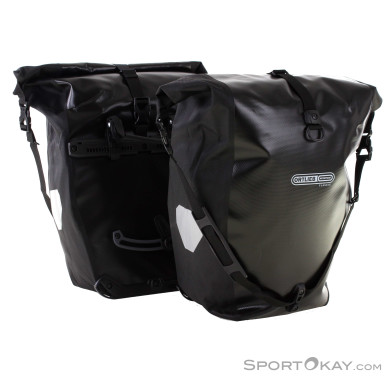 Ortlieb Back-Roller Classic QL2.1 20l Gepäckträgertaschen Set-Schwarz-One Size