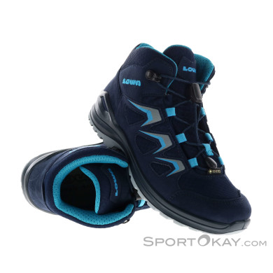 Lowa Innox Evo QC GTX Kinder Wanderschuhe Gore-Tex-Blau-27