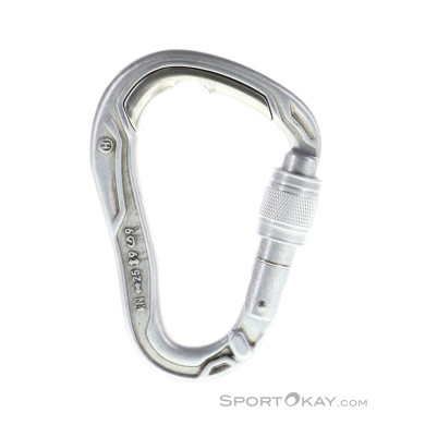 Edelrid Bulletproof Screw Eco HMS-Karabiner-Silber-One Size