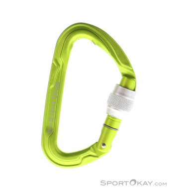 Edelrid Pure Screw Karabiner-Gelb-One Size