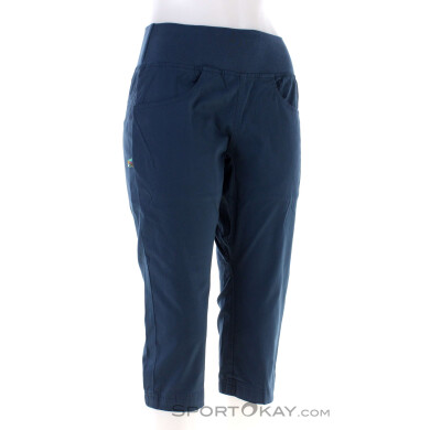 Edelrid Dome 3/4 Pants Damen Kletterhose-Dunkel-Blau-XS