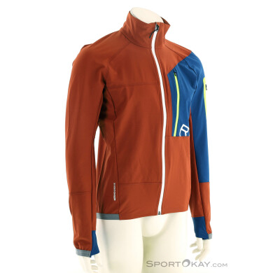 Ortovox Berrino Herren Tourenjacke-Orange-S