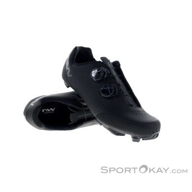 Northwave Rebel 3 Herren MTB Schuhe-Schwarz-45