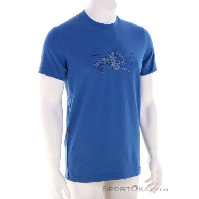 Mammut Mountain Fruendenhorn Herren T-Shirt-Blau-S