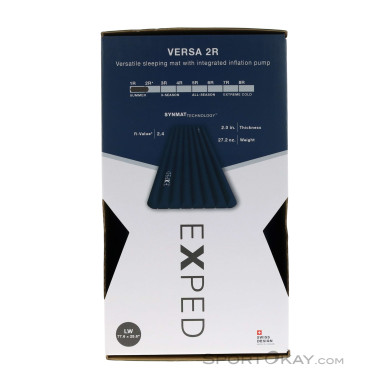 Exped Versa 2R Synmat LW 197x65cm Isomatte-Dunkel-Blau-LW
