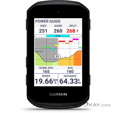 Garmin Edge 550 Fahrradcomputer-Schwarz-One Size