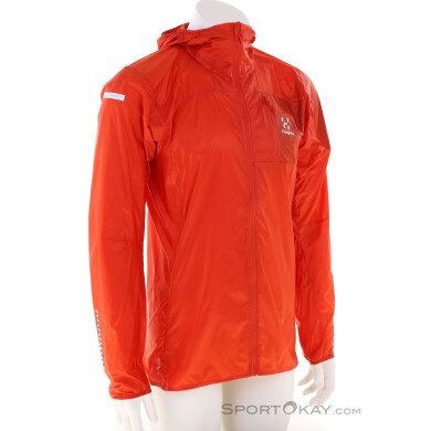 Haglöfs L.I.M Shield Hood Herren Outdoorjacke-Rot-M