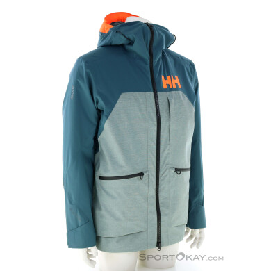 Helly Hansen Straightline Lifaloft 2.0 Herren Skijacke-Blau-XL