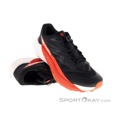 Salomon Pulsar Herren Traillaufschuhe-Rot-9