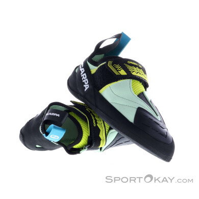 Scarpa Origin VS Damen Kletterschuhe-Hell-Grün-38,5