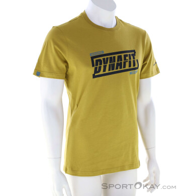 Dynafit Graphic Cotton Herren T-Shirt-Gelb-M