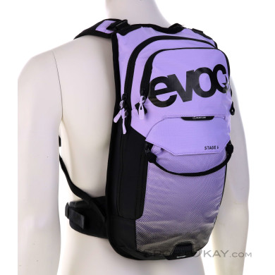 Evoc Stage 6l Bikerucksack mit Trinksystem-Lila-6