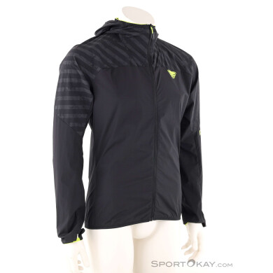 Dynafit Trail Reflective Herren Laufjacke-Schwarz-L