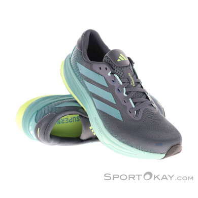 adidas Supernova Rise 2 Herren Laufschuhe-Grau-9,5