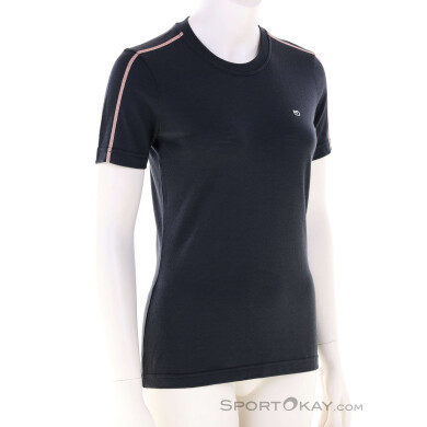 Ortovox 185 Rock´n`Wool Damen Funktionsshirt-Schwarz-M