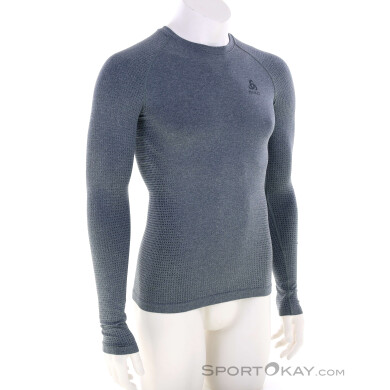 Odlo Performance Warm LS Herren Funktionsshirt-Grau-S