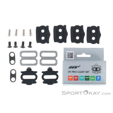 HT X2 4,5° hard Pedal Cleats-Schwarz-One Size