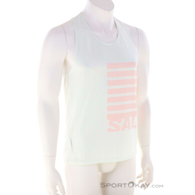 Salomon Sense Aero Graphic Herren Tanktop-Weiss-L