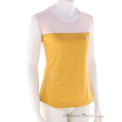 Scott Trail Vertic DRI S/S Damen Tanktop-Gelb-S