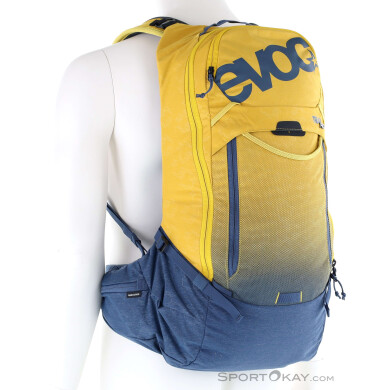 Evoc Trail Pro 16l Bikerucksack mit Protektor-Gelb-S-M