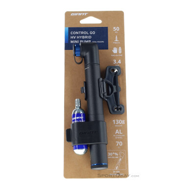 Giant Control Go HV Minipumpe-Schwarz-One Size