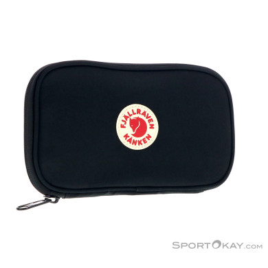 Fjällräven Kanken Travel Wallet Geldtasche-Schwarz-One Size