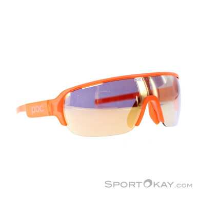 POC DO Half Blade Sportbrille-Orange-One Size