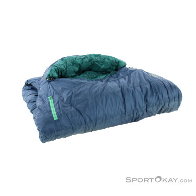 Therm-a-Rest Saros 0°C Regular Schlafsack links-Blau-Regular