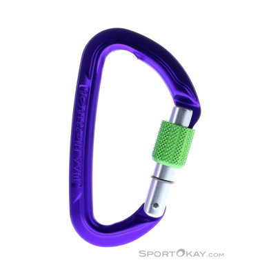 Wild Country Session Screw Gate Karabiner-Lila-One Size