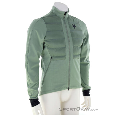 Fox Flexair Fire Hybrid Herren Bikejacke-Grün-L