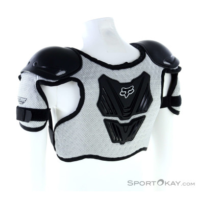Fox PeeWee Titan Roost Kinder Protektorenweste-Schwarz-S-M