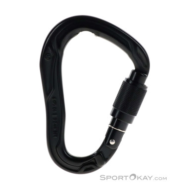 Edelrid Bullet Permalock HMS-Karabiner-Schwarz-One Size