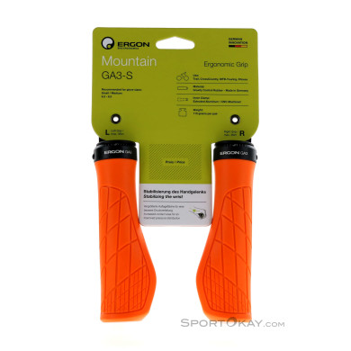 Ergon GA3 Griffe-Orange-S