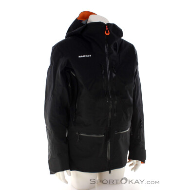 Mammut Eiger Free Pro HS Herren Skijacke-Schwarz-S