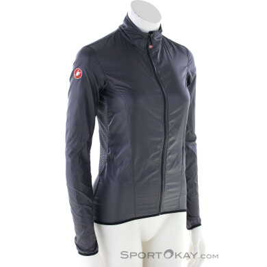 Castelli Aria Shell Damen Bikejacke-Dunkel-Grau-M