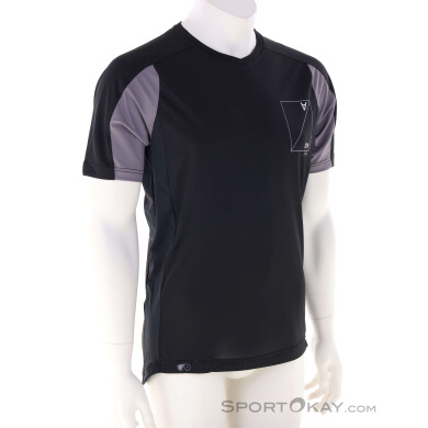 ION Traze AMP AFT S/S Herren Bikeshirt-Schwarz-S