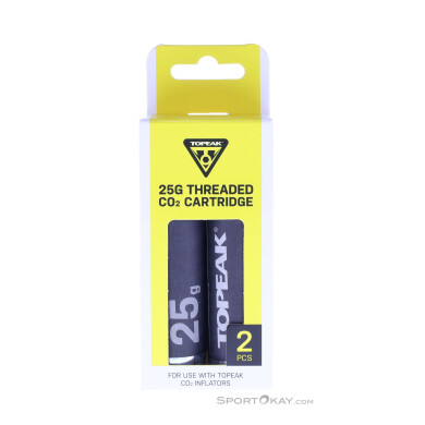 Topeak CO2 25g Kartusche-Silber-One Size