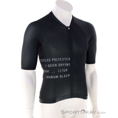 POC Pristine Print S/S Herren Bikeshirt-Schwarz-M