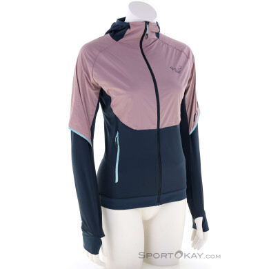 Dynafit Alpine Hybrid Damen Laufjacke-Pink-Rosa-L