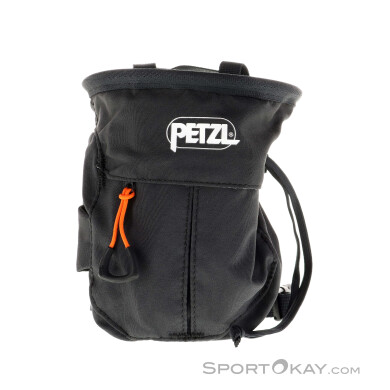 Petzl Sakapoche Chalkbag-Schwarz-One Size