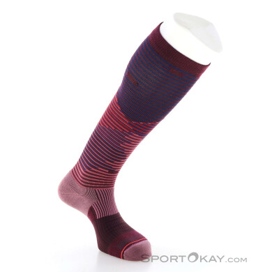 Ortovox All Mountain Long Socks Damen Socken-Rot-42-44
