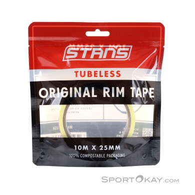 Stan's NoTubes Original 10m x 25mm Felgenband-Beige-One Size