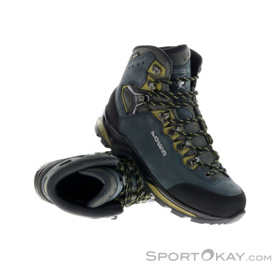 Lowa Camino EVO GTX Herren Trekkingschuhe Gore-Tex-Grün-10,5