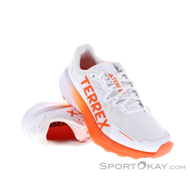 adidas Terrex Agravic 3 Herren Traillaufschuhe-Orange-9,5