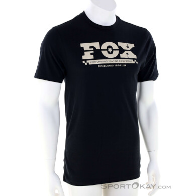 Fox National Premium S/S Herren T-Shirt-Schwarz-L